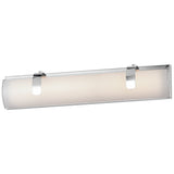 Clutch Vanity Light By ET2, Size: Medium, Finish: Polished Nickel
