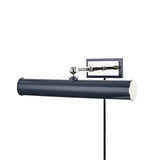 Holly Picture Light by Mitzi, Finish: Aged Brass/Soft Off White-Mitzi, Aged Brass/Navy-Mitzi, Polished Nickel/Soft Off White-Mitzi, Polished Nickel/Navy-Mitzi, Size: Small, Medium, Large, | Casa Di Luce Lighting