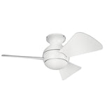 Matte White Sola Ceiling Fan by Kichler