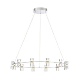 Netto 32 3-4" Round Chandelier by Eurofase, Title: Default Title, , | Casa Di Luce Lighting