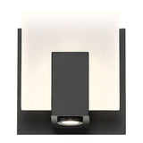 Canmore LED Bath Bar by Eurofase, Finish: Black, Size: X-Small, | Casa Di Luce Lighting