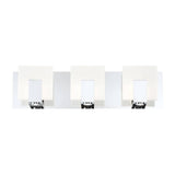 Canmore LED Bath Bar by Eurofase, Finish: Black, Chrome, Size: Small, Medium, Large, X-Small, | Casa Di Luce Lighting