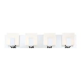 Canmore LED Bath Bar by Eurofase, Finish: Black, Chrome, Size: Small, Medium, Large, X-Small, | Casa Di Luce Lighting
