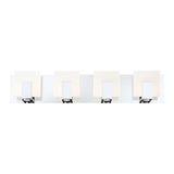 Canmore LED Bath Bar by Eurofase, Finish: Chrome, Size: Medium, | Casa Di Luce Lighting