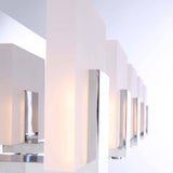 Canmore LED Bath Bar by Eurofase, Finish: Black, Chrome, Size: Small, Medium, Large, X-Small, | Casa Di Luce Lighting