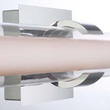 Chrome Nozza Vanity Light by Eurofase