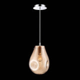Benalto 1 Light Pendant by Eurofase, Color: Amber, Chrome, Gold, , | Casa Di Luce Lighting