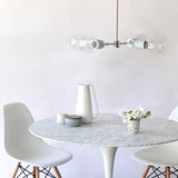 Asime Chandelier by Mitzi, Finish: Brass Aged, Nickel Polished, , | Casa Di Luce Lighting