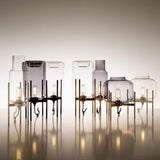 Ambaraba Table Lamp by Vesoi, Color: Fume-Slamp, Finish: White, | Casa Di Luce Lighting