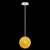 Caledonia LED Pendant by Eurofase, Color: Clear, Pink, Blue, Yellow, Orange, Size: Small, Large, | Casa Di Luce Lighting