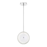 Caledonia LED Pendant by Eurofase, Color: Clear, Size: Large, | Casa Di Luce Lighting