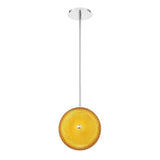 Caledonia LED Pendant by Eurofase, Color: Yellow, Size: Large, | Casa Di Luce Lighting