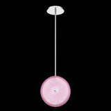 Caledonia LED Pendant by Eurofase, Color: Clear, Pink, Blue, Yellow, Orange, Size: Small, Large, | Casa Di Luce Lighting