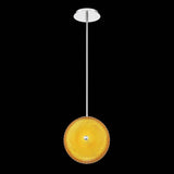 Caledonia LED Pendant by Eurofase, Color: Clear, Pink, Blue, Yellow, Orange, Size: Small, Large, | Casa Di Luce Lighting
