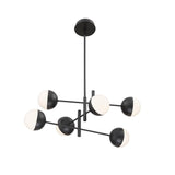 Fairmount 6 Light LED Chandelier by Eurofase, Color: Matte Black, , | Casa Di Luce Lighting