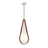 White Rosemount 1-Light Pendant by Eurofase