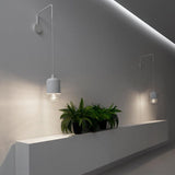 Ambaraba Wall Lamp by Vesoi, Color: Bronze, Grey, Orange, Clear, Fume-Slamp, White, Finish: Black, White, Natural Brass, Brass Brushed, | Casa Di Luce Lighting