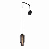 Cici Wall Lamp by Vesoi, Color: Bronze, Fume-Slamp, Grey, Orange, White, Clear, Finish: Black, Brass Brushed, White, Natural Brass, | Casa Di Luce Lighting