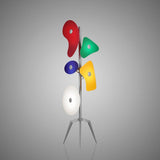 Coloured Orbital Floor Lamp by Foscarini