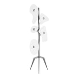 White Orbital Floor Lamp by Foscarini