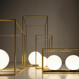 Multiplo Table Lamp by Vesoi, Finish: Black, Black/Brass, White/Brass, , | Casa Di Luce Lighting