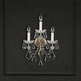New Orleans Wall Sconce by Schonbek, Finish: Bronze Heirloom-Schonbek, Number of Lights: 3, Crystal Color: Clear Swarovski-Schonbek | Casa Di Luce Lighting