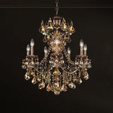 New Orleans Chandelier by Schonbek, Finish: Gold Heirloom-Schonbek, Size: Small, Crystal Color: Golden Teak-Schonbek | Casa Di Luce Lighting