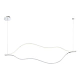 Devonshire LED Linear Chandelier by Eurofase, Color: Chrome, Gold, , | Casa Di Luce Lighting