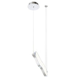 Devonshire LED Linear Chandelier by Eurofase, Color: Chrome, Gold, , | Casa Di Luce Lighting