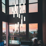 Cumberland LED Multi-Light Chandelier by Eurofase, Finish: Black, Nickel Satin, Antique Brass, Mixed, , | Casa Di Luce Lighting