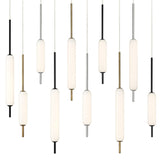 Cumberland LED Multi-Light Chandelier by Eurofase, Finish: Black, Nickel Satin, Antique Brass, Mixed, , | Casa Di Luce Lighting