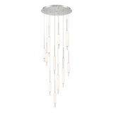 Cumberland LED Multi-Light Chandelier by Eurofase, Finish: Nickel Satin, , | Casa Di Luce Lighting