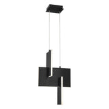 Coburg LED Small Pendant by Eurofase, Finish: Black, Gold, , | Casa Di Luce Lighting