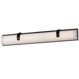 Clutch Vanity Light By ET2, Size: Large, Finish: Black