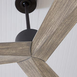 Aged Pewter/Light Grey Weathered Oak Adler 60 Ceiling Fan by Monte Carlo Fans