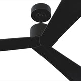 Matte Black/Matte Black Adler 60 Ceiling Fan by Monte Carlo Fans