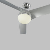 Chrome/Silver Akova Fan by Monte Carlo Fans