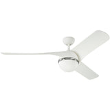 Matte White/Matte White Akova Fan by Monte Carlo Fans