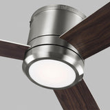 Brushed Steel/Silver/American Walnut Large by Monte Carlo Fans