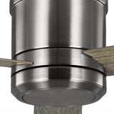 Brushed Steel/Light Grey Weathered Oak Large by Monte Carlo Fans