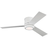 Matte White/Matte White Large Clarity Ceiling Fan by Monte Carlo Fans