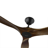 Matt Black/Dark Walnut Medium Maverick Fan by Monte Carlo