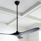 Matt Black/Matt Black Medium Maverick Fan by Monte Carlo