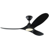 Matt Black/Matt Black Small Maverick LED Collection Fan by Monte Carlo Fans