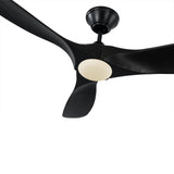 Matt Black/Matt Black Small Maverick LED Collection Fan by Monte Carlo Fans