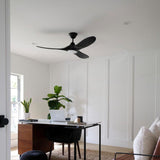 Matt Black/Matt Black Small Maverick LED Collection Fan by Monte Carlo Fans