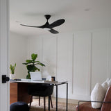 Matt Black/Matt Black Small Maverick LED Collection Fan by Monte Carlo Fans