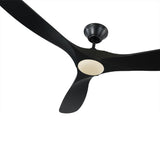 Matt Black/Matt Black Medium Maverick LED Collection Fan by Monte Carlo Fans