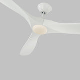 Matte White/Matte White Medium Maverick LED Collection Fan by Monte Carlo Fans