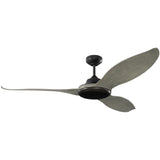 Aged Pewter/Light Grey Weathered Oak Stockton Ceiling Fan by Monte Carlo Fans